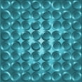 thumbnail image 1 of Ahgly Company Tapis de Zone Carré Lavable en Machine, Transitionnel Vert Sarcelle, 8 Pieds Carré, 1 of 7