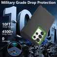 thumbnail image 3 of For Samsung Galaxy S23 Ultra Case Cover 3 in 1 Layers Rugged Heavy Duty Shockproof 6.8'' Grey, 3 of 6