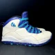 thumbnail image 1 of Ni - ke Size 8 - Ni - ke Air Jordan 10 Retro Charlotte Hornets Men's Shoes, 1 of 5
