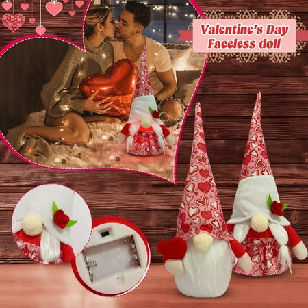 

Hallmark Ornaments Valentine s Day Glowing Plush Decoration Witch Scandinavian Tomte Nisse Swedish Table Deco Christmas Decoration Christmas Gift toys