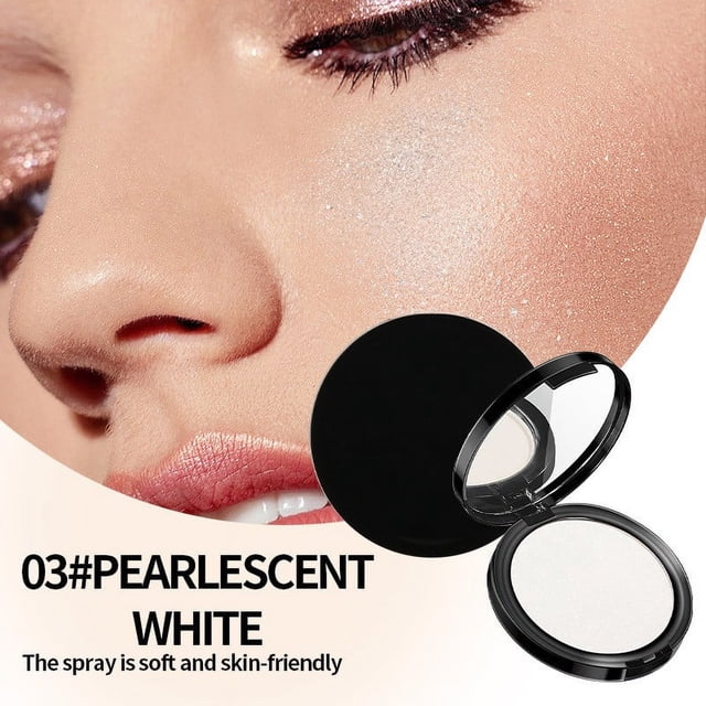 Oil Control Concealer Setting Powder Lightweight Breathable Long Lasting Makeup Trouble For A Silky Soft Focus Finish Vegan 8G, Loose White