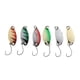 thumbnail image 1 of 6pcs cucharas Señuelos duros anzuelos de púas Señuelos cebos para perca arenque cabeza de serpiente DYNWAVEMX Señuelos de cuchara, 1 of 6