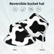 thumbnail image 2 of Balery Cow Print Black White Sombreros para el sol para hombre y mujer, sombrero de pescador con UPF 50+, 2 of 6