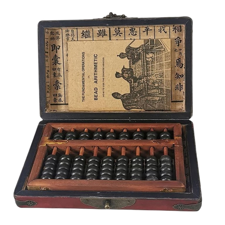 Chinese Abacus Tutorial Abacus For Toddlers Chinese Abacus Math Calculation Tools Ancient Calc ...