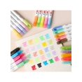 thumbnail image 3 of SARAHE Surligneurs Clear View, Pointe Biseautée, Couleurs Assorties, Lot de 5, 3 of 5