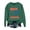 Blackish Green, variant on Sweaters for Women Cute Fish Graphic Crewneck Sweatshirt No Hood Long Sleeve Loose Casual Pullover Tops For Back To School Campus Daily Fall