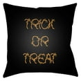 thumbnail image 1 of Surya Boo Trick or Treat Outdoor Pillow, 1 of 2