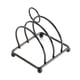 thumbnail image 5 of Organizador de rejilla para tostadas, para encimera, ahorra espacio, fácil de limpiar, para el hogar negro, 5 of 7