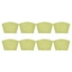 thumbnail image 3 of Moyic 4 piezas de manteles individuales de redonda en forma de cuña tejido resistente a las manchas almohadilla de limpieza antideslizante Verde 2Conjunto, 3 of 6