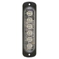thumbnail image 2 of Buyers 8891912 4-3/8" Strobe Light 6 LED Amber/Clear Vertical Mount Low Profile, 2 of 4