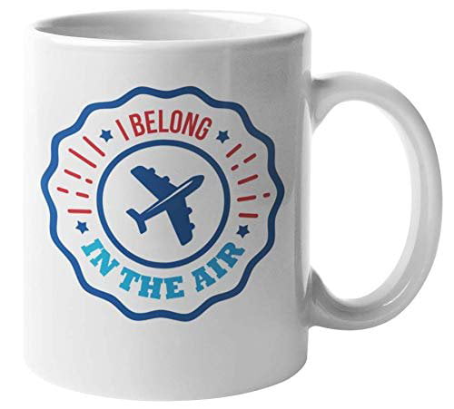 Plane Pilot Mug For Coffee Or Tea Funny Gag Joke Gift Cup Thank You Appreciation 