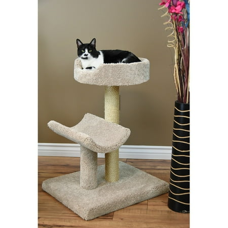 UPC: 0711005821445 | New Cat Condos Prestige Cat Trees Beige Kitty Condo-Color:Beige