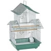 Parakeet Cage, Green And White