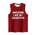 thumbnail image 4 of ZZwxWA My Order Women's Sleeveless Round Neck Top, 4 of 4