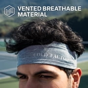 Cold Factor Reflective Vented Headband, Unisex, One Size, Blue, 2 Pack