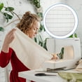 thumbnail image 3 of TEHAUX Embroidered Mesh Round Grid Pattern Assorted Color Polyester 1Pcs Free Cut Home Decoration Artists, 3 of 5