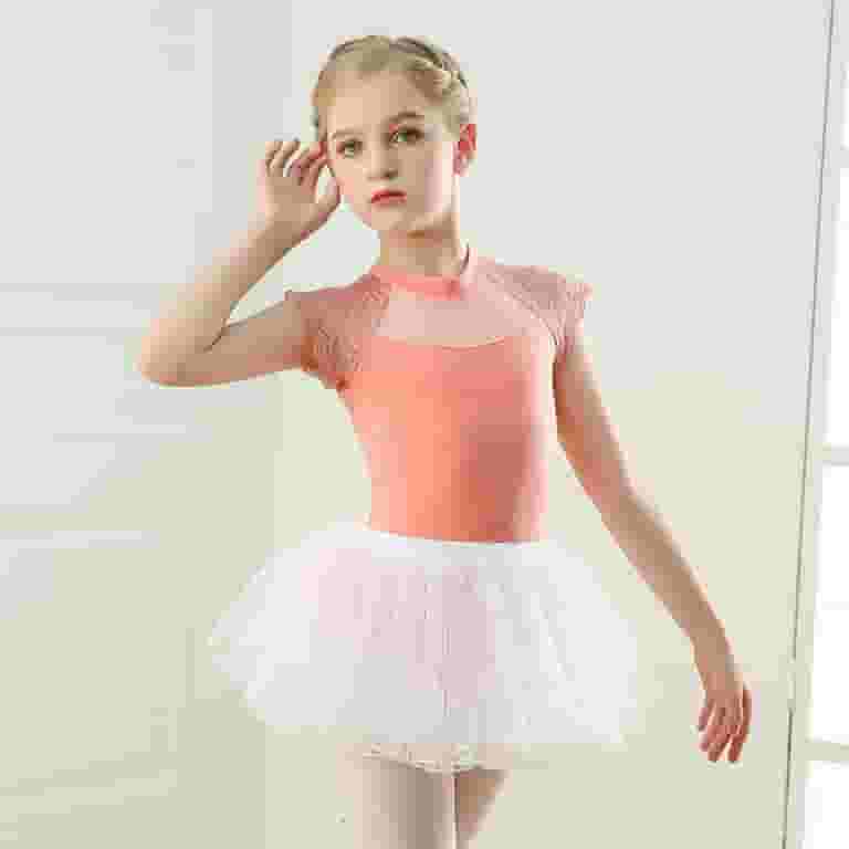 人気満点 ZHUASHUM Spring Outfits For Girls 2024 Kid Ballet Dance Dance