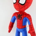 thumbnail image 3 of Spidey Stuffed Plushie Dolls, 13" Cute Cartoon Decor Plush Stuffed Toy Gift for Boys Girls (Red Black White), 3 of 5