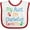 White and Red, variant on Inktastic My Aunt in Charleston Loves Me Boys or Girls Baby Bib