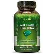 Irwin Naturals Milk Thistle Liver Detox Dietary Supplement, 60 count