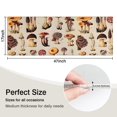 thumbnail image 5 of Brown Mushroom Label Light Pattern Kitchen Rug Mat,Kitchen Runner Rugs Non Skid Washable,Decorative Kitchen Floor Mats for Kitchen,Sink,Laundry,17"X47", 5 of 5