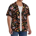 thumbnail image 2 of Fotbe BBQ Party Camisa Estampada de Manga Corta para Hombre, Casual de Verano, Estilo Playero, Sin Arrugas-Large, 2 of 5