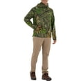 thumbnail image 4 of Mossy Oak Men's Hoodie with Built in Neck Gaiter, 4 of 7