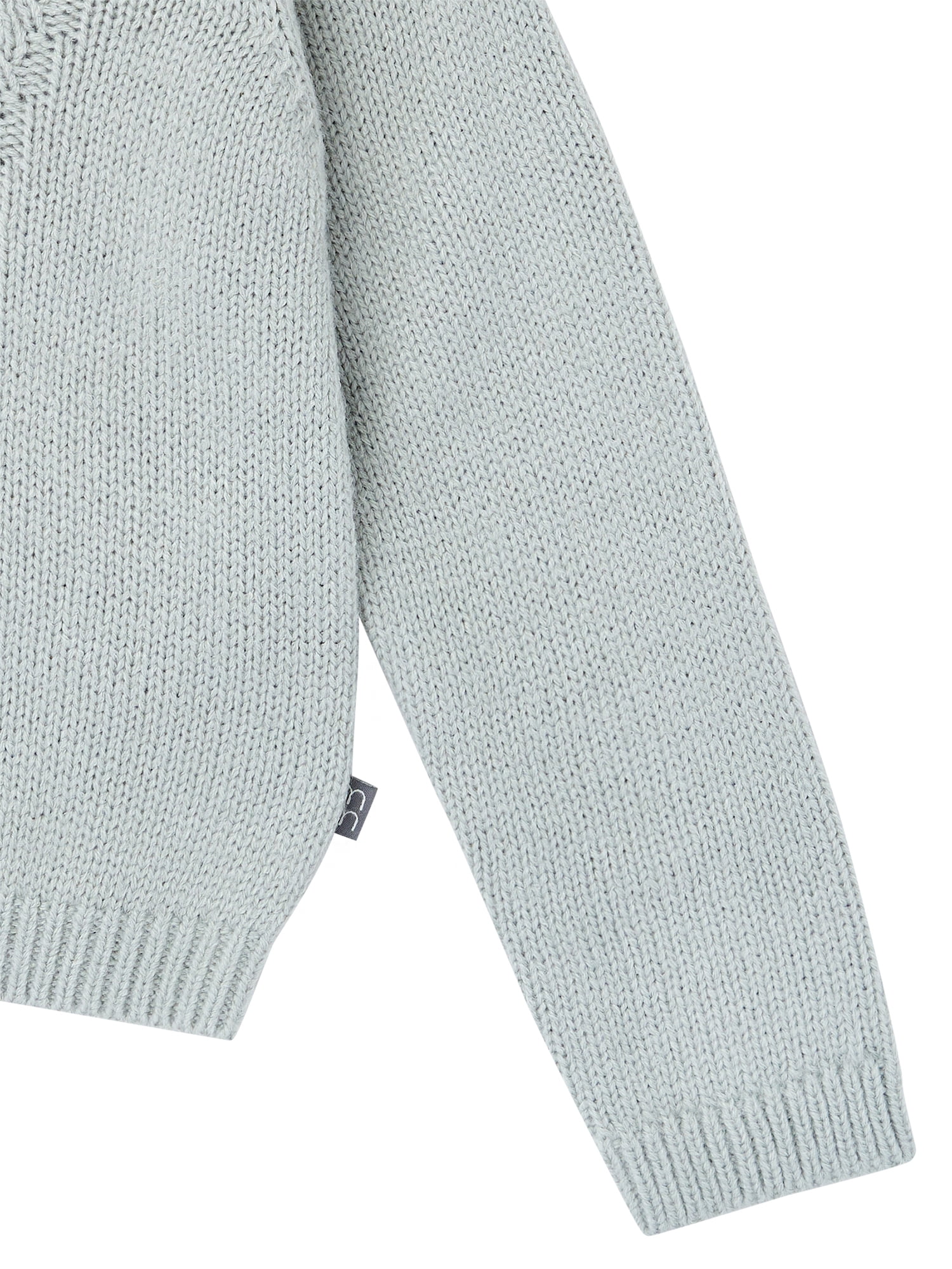 Modern Moments by Gerber Toddler Girl Sweater with Textural Stitches and Embroidery, Sizes 12M-5T
