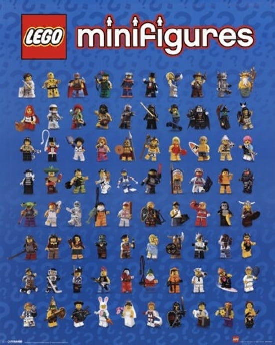 2014 LEGO MIXELS POSTER GRID CHART NEW 22X34 FREE SHIPPING 
