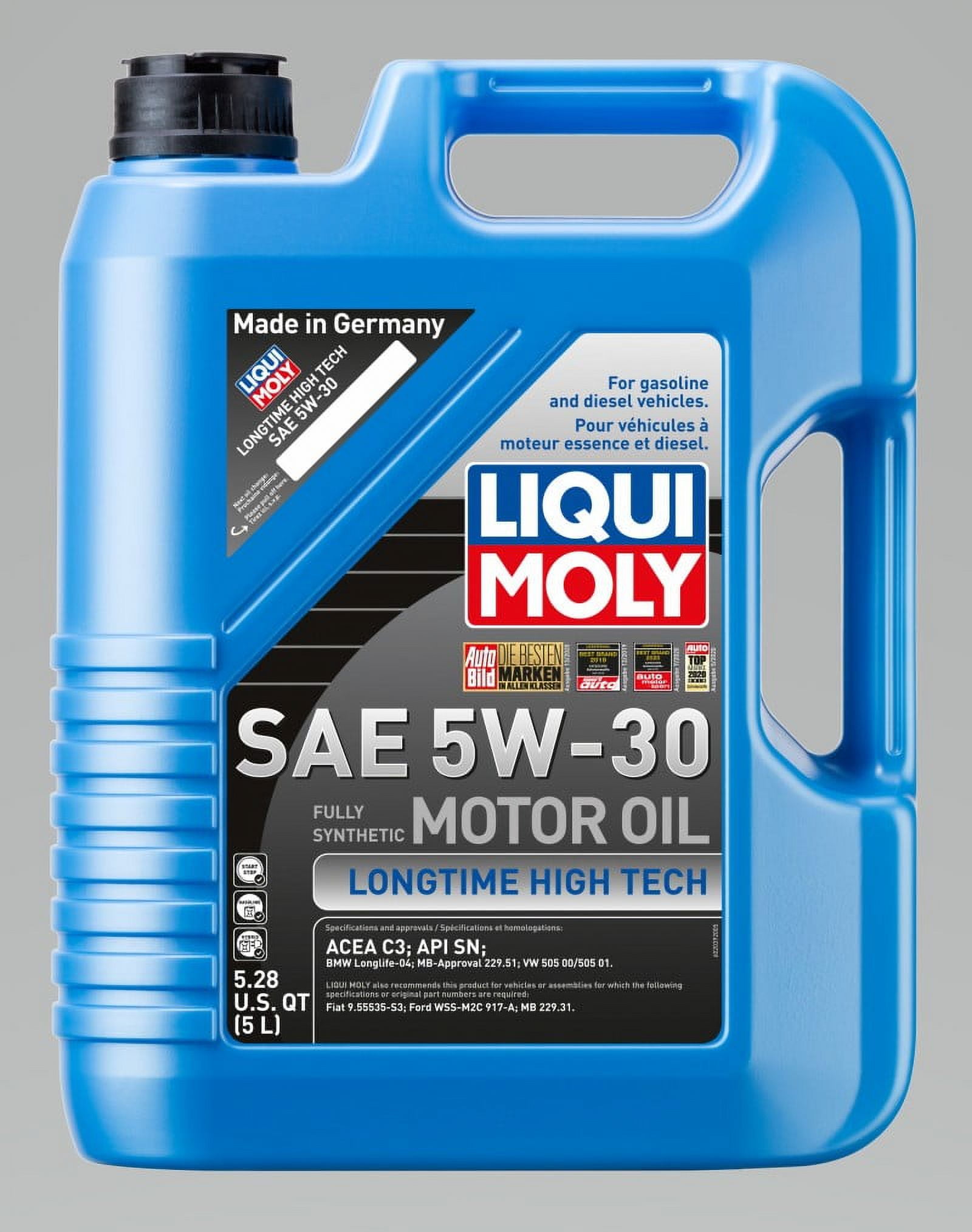 Liqui Moly (2039-4PK) Longtime High Tech 5W-30 Synthetic Motor Oil