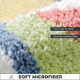 thumbnail image 4 of ERDS-Planets Bathroom Mat Soft Fluffy Absorbent Rug Non-Slip and Machine Washable Carpet for Bathroom, Sink and Bedroom (Rush Out into Space, 31"x20"), 4 of 4