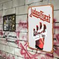 thumbnail image 4 of Placa Metal Vintage Judá Pintura Hierro Rectangular 30x40 Cm, 4 of 9