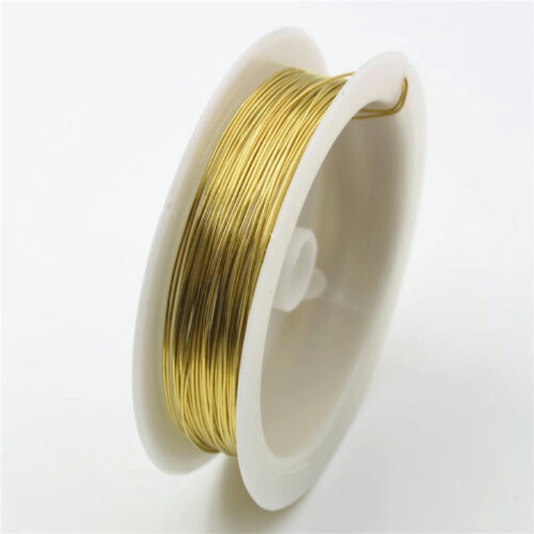 Uxcell 99.99% Pure Copper Wire - 16 Gauge 1.2mm, 33 Ft Soft Craft Wire For Jewelry Making, DIY Crafts