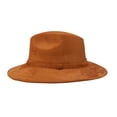 thumbnail image 2 of Sombrero Unisex Ladrillo Gamuzina Gamuza Sintética Indiana L Nueva Imagen, 2 of 5
