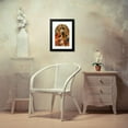 thumbnail image 4 of Andrés de la Concha 13x18 Black Modern Framed Museum Art Print Titled - Saint Cecilia (16th Century), 4 of 5