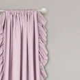 thumbnail image 2 of Lush Decor Reyna Lilac Window Panel Curtain Set for Living, Dining Room, Bedroom (Pair)), 84” x 54”,, 2 of 16