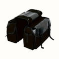 thumbnail image 3 of Estbridge 1pc Heavy-Duty Bicycle Rear Rack Bag - High Quality Cycling Commuter pack with Adjustable Mounting System  Spacious Rear Bike Rack Bag for Mountain  Road  Hybrid - Compatible wi, 3 of 6