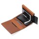 thumbnail image 2 of Airtag Men's Slim Wallet With Money Clip Rfid Blocking Credit Card Holder Simple Smart Wallet For Men With Gift Box (Brown), 2 of 5