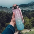 thumbnail image 4 of LILELIS Cup 32Oz Leakproof Drinking Water Bottle with Time Marker and Straw to Ensure You Drink Enough Water Throughout the Day for Fitness and Outdoor Enthusiasts Red One Size, 4 of 4