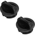 thumbnail image 1 of 2Pcs Steaming Mop Water Tank Cover Mop Water Tank Cap Mop Replacement Steam Lid Accessory for X 5 Cleaner Mop Accessory Black Plastic, 1 of 4
