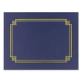 thumbnail image 2 of Premium Textured Certificate Holder, 12.65 X 9.75, Navy, 3/pack | Bundle of 5 Packs, 2 of 2