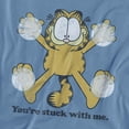 thumbnail image 2 of Garfield T-Shirt Stuck Unisex Graphic Tee For Men & Women, 2 of 7
