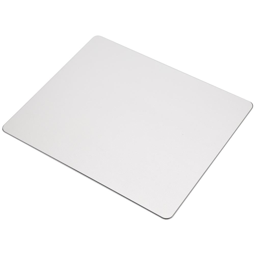 Useful Aluminum Alloy Hard Metal Mouse Pad Non-Slip Rubber Bottom Gaming Mat Z 