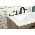 thumbnail image 4 of 36 inch single bathroom vanity in natural oak with backsplash, 4 of 8