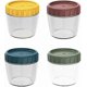 thumbnail image 2 of 2-Pack Glass Spice Jars, 260ml Clear Storage Containers with Sealed Lids, Stackable Design for Kitchen Organization, 2 of 5