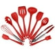 thumbnail image 2 of Utensilios De Cocina Turner Herramientas De Cocina Antiadherentes Juego De 10 rojo Soledad Utensilios de cocina, 2 of 10