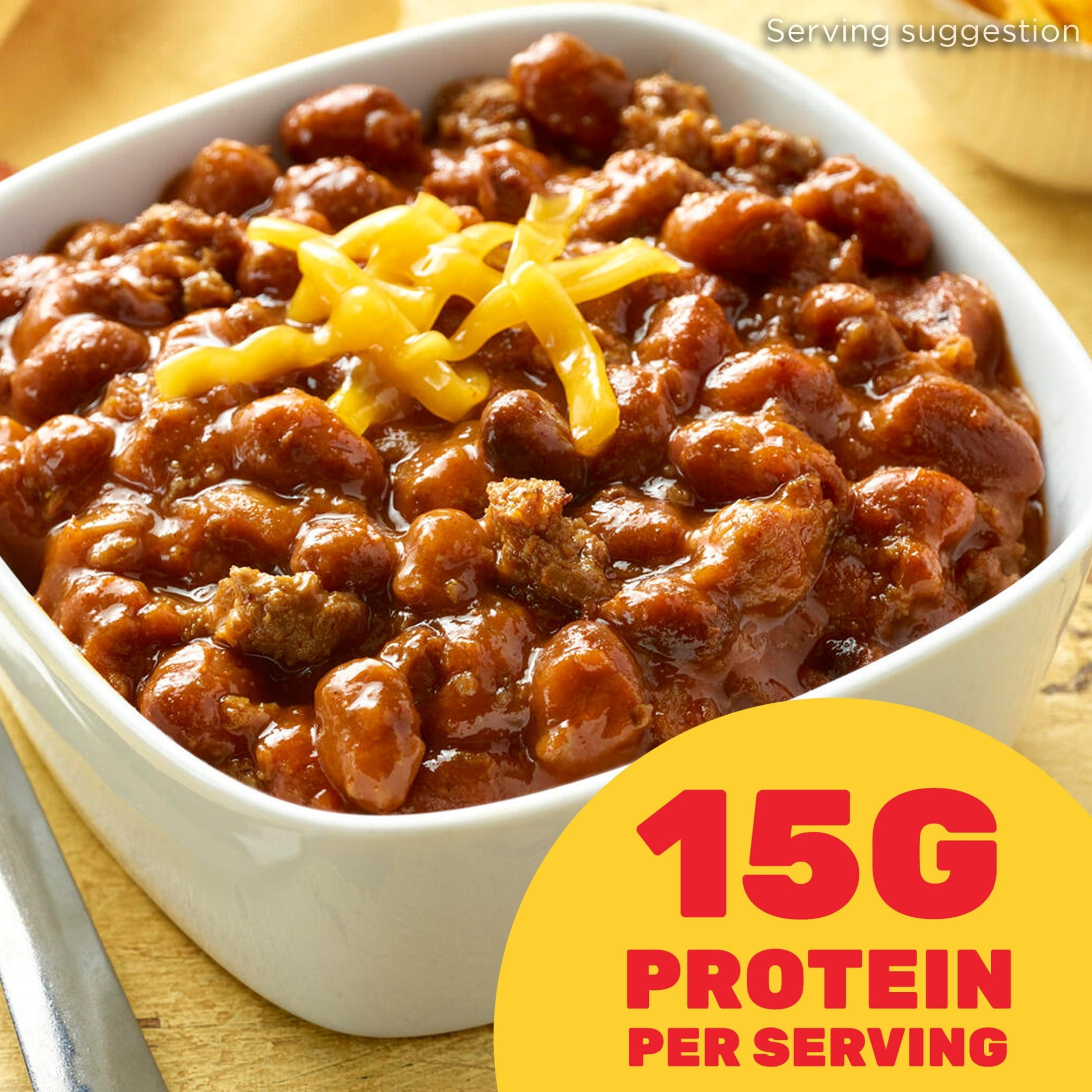 (12 pack) HORMEL Chili Angus Beef Chili with Beans, Made with 100% Angus Beef, 14 oz