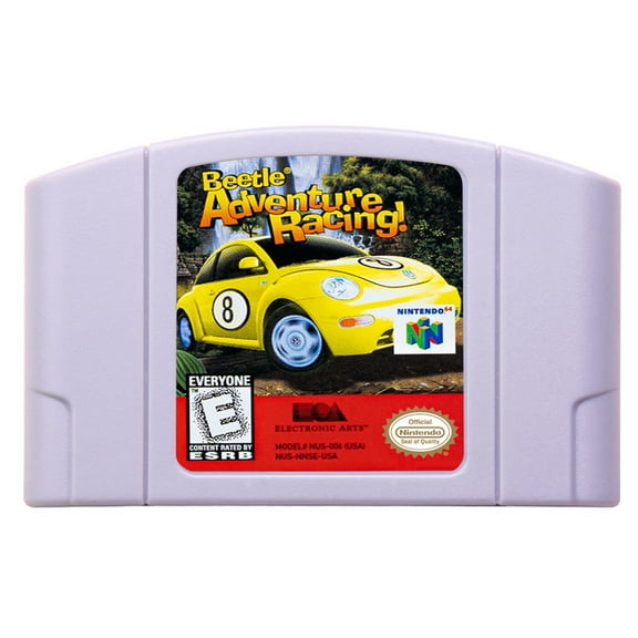 Video Games Compatible for the n64 console, replacement cartridge for Beetle Adventure Racing! NTSC