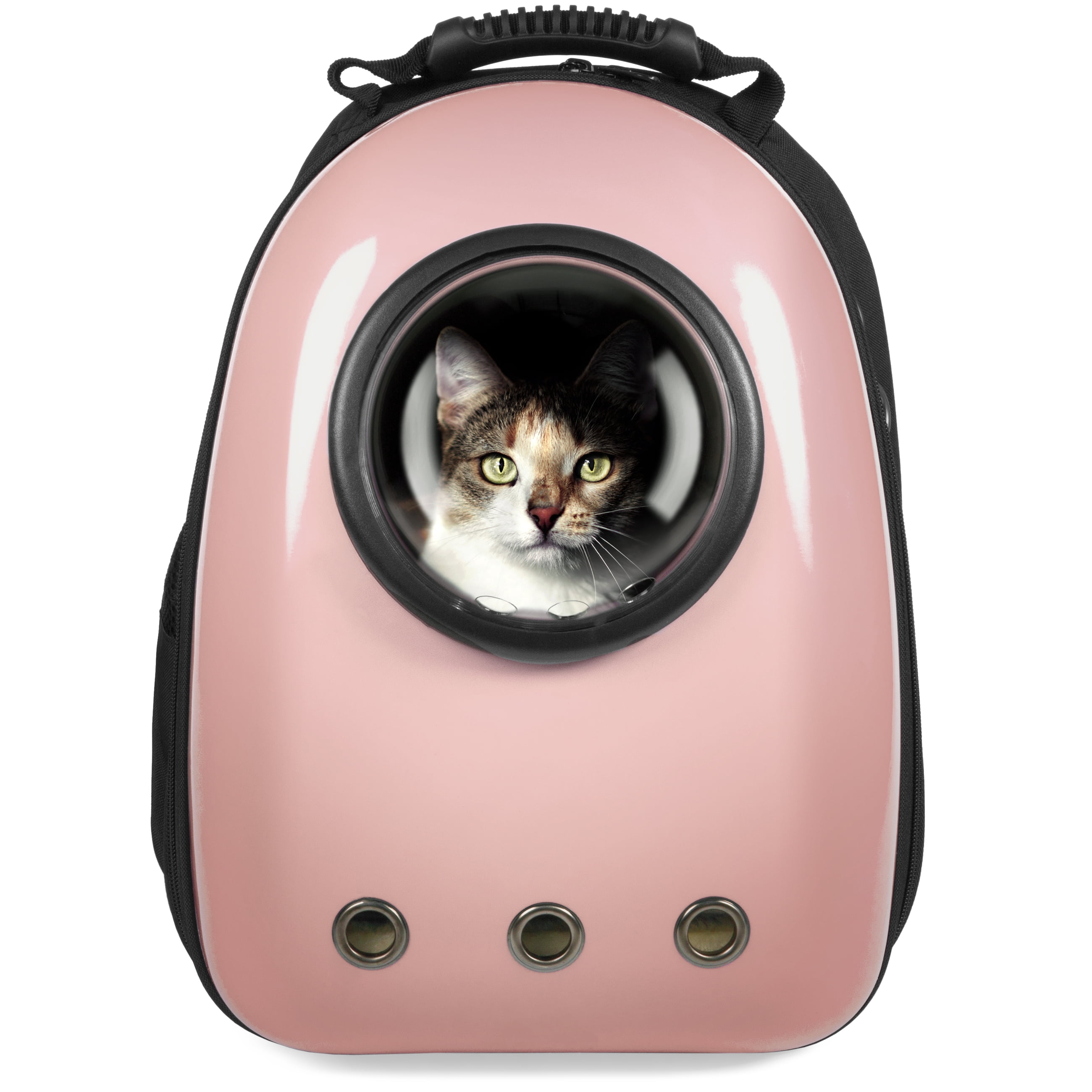 Best Choice Products Pet Cat Carrier Space Capsule Cat Backpack, Padded ...
