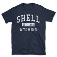 thumbnail image 1 of Shell Wyoming Classic Established Men's Cotton T-Shirt, 1 of 1